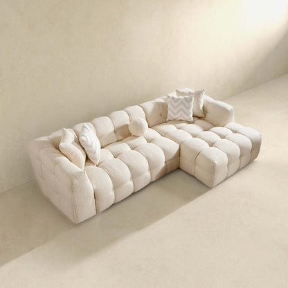 Alana Boucle Right Sectional Sofa