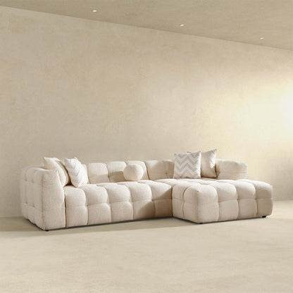 Prescott Boucle Right-Facing Sectional Sofa