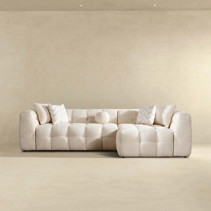 Alana Boucle Right Sectional Sofa