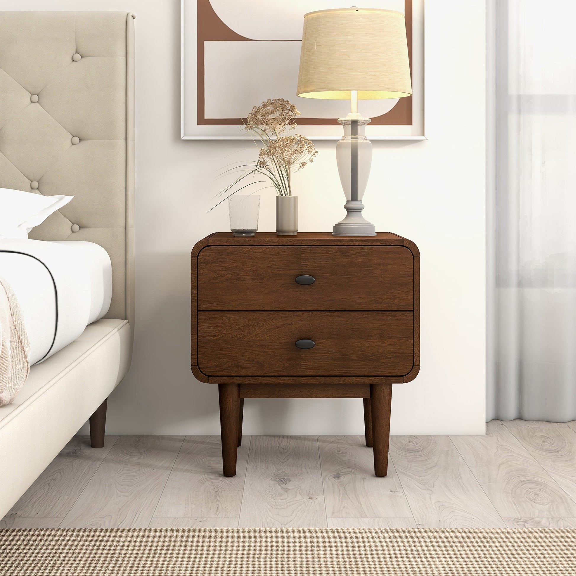 Abbott Nightstand Stamps Home Furniture Nightstands