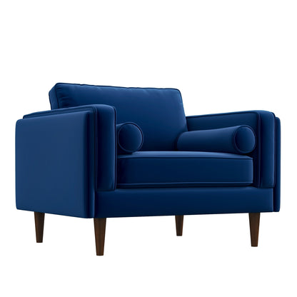 Rowan Velvet Lounge Chair