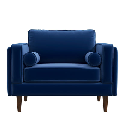 Rowan Velvet Lounge Chair