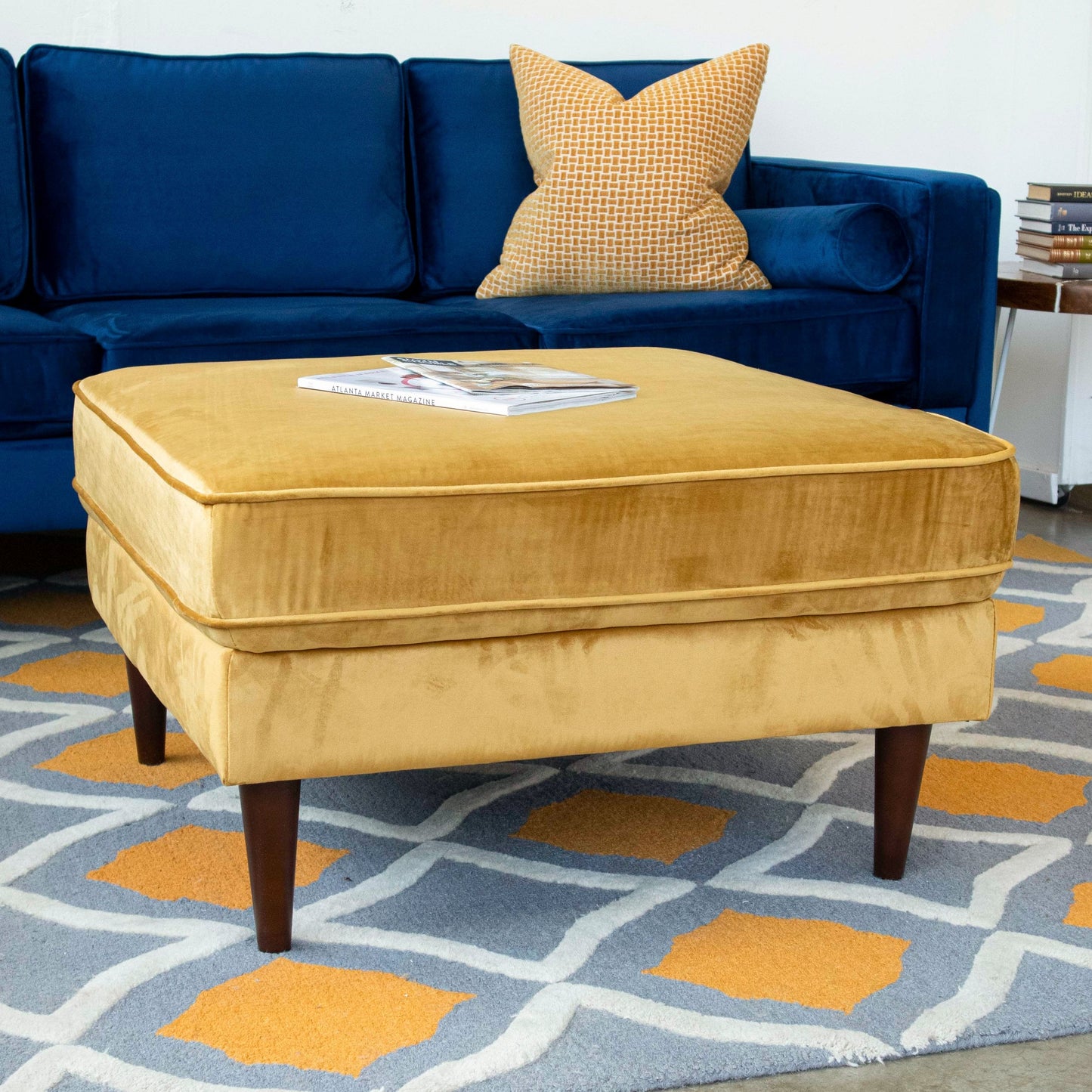 Amber Ottoman