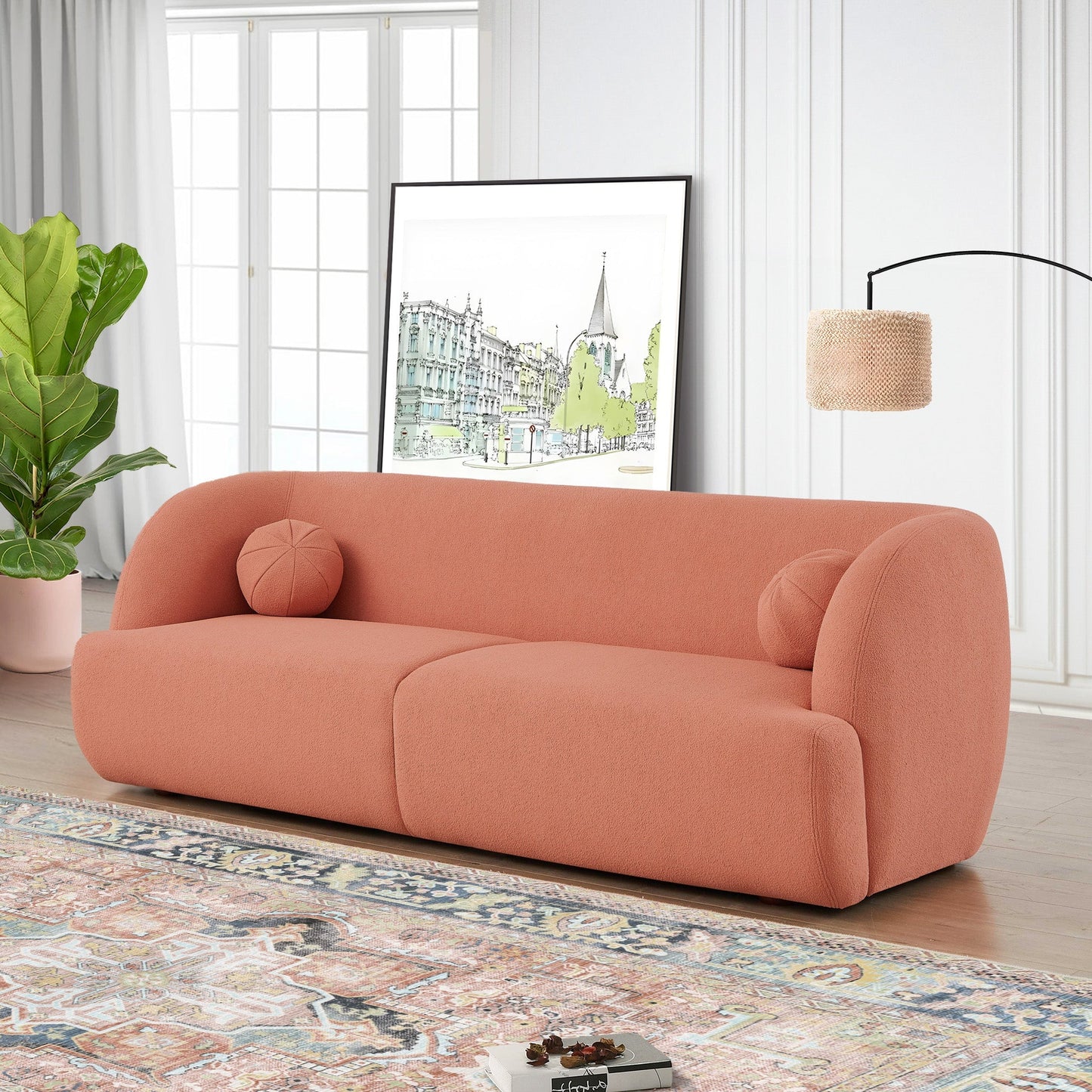 Sylas French Boucle Sofa