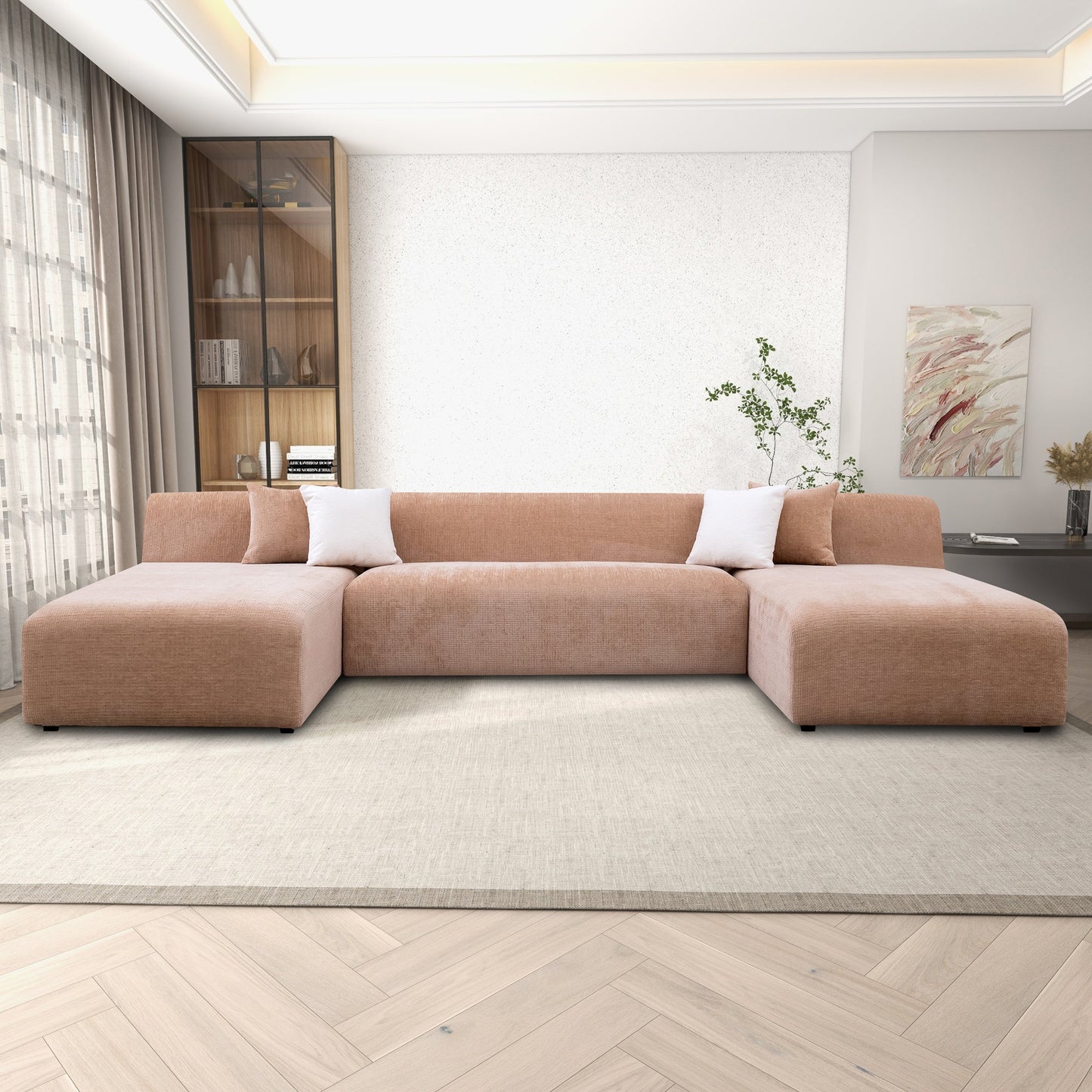 Caspian U-Shape Corner Sofa