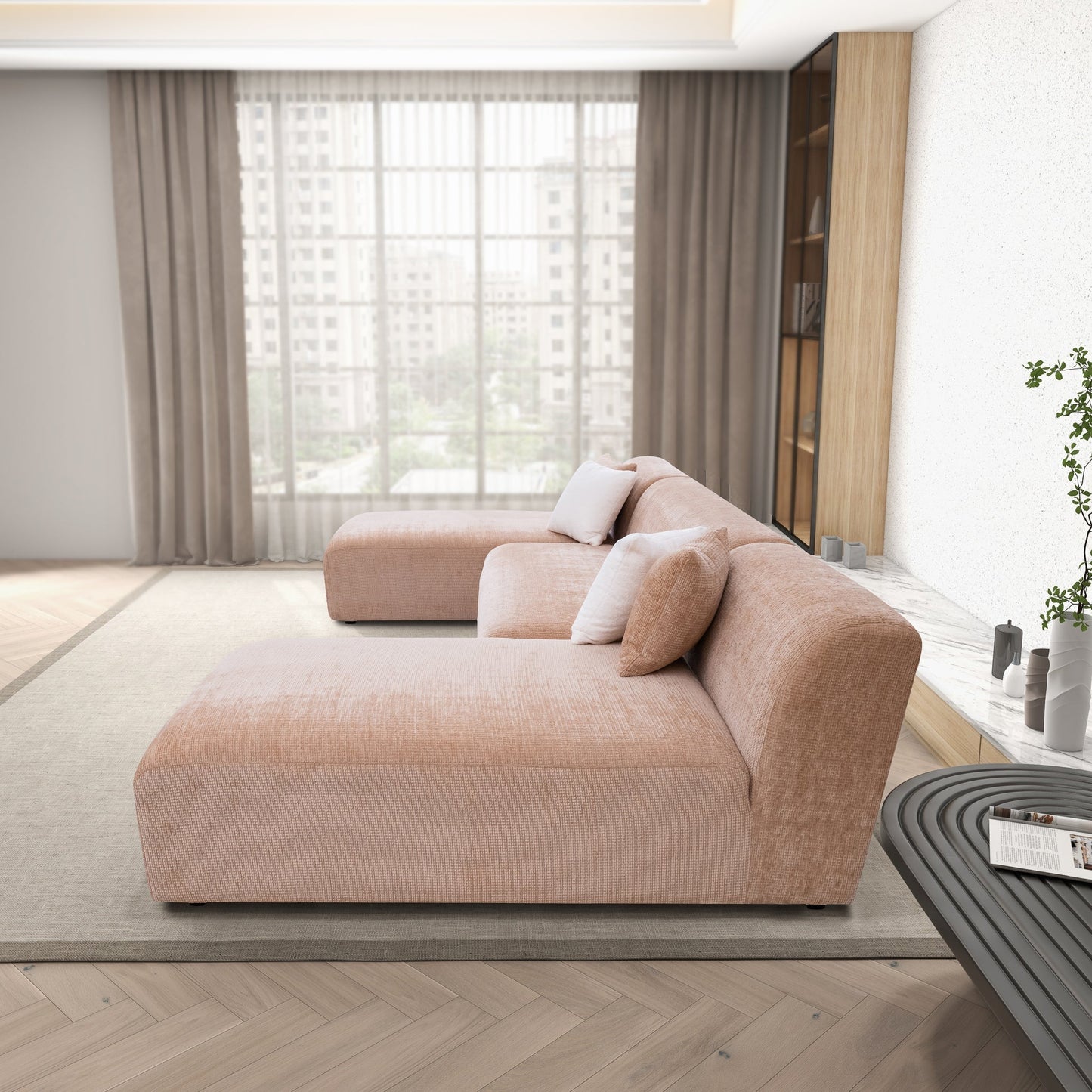 Caspian U-Shape Corner Sofa