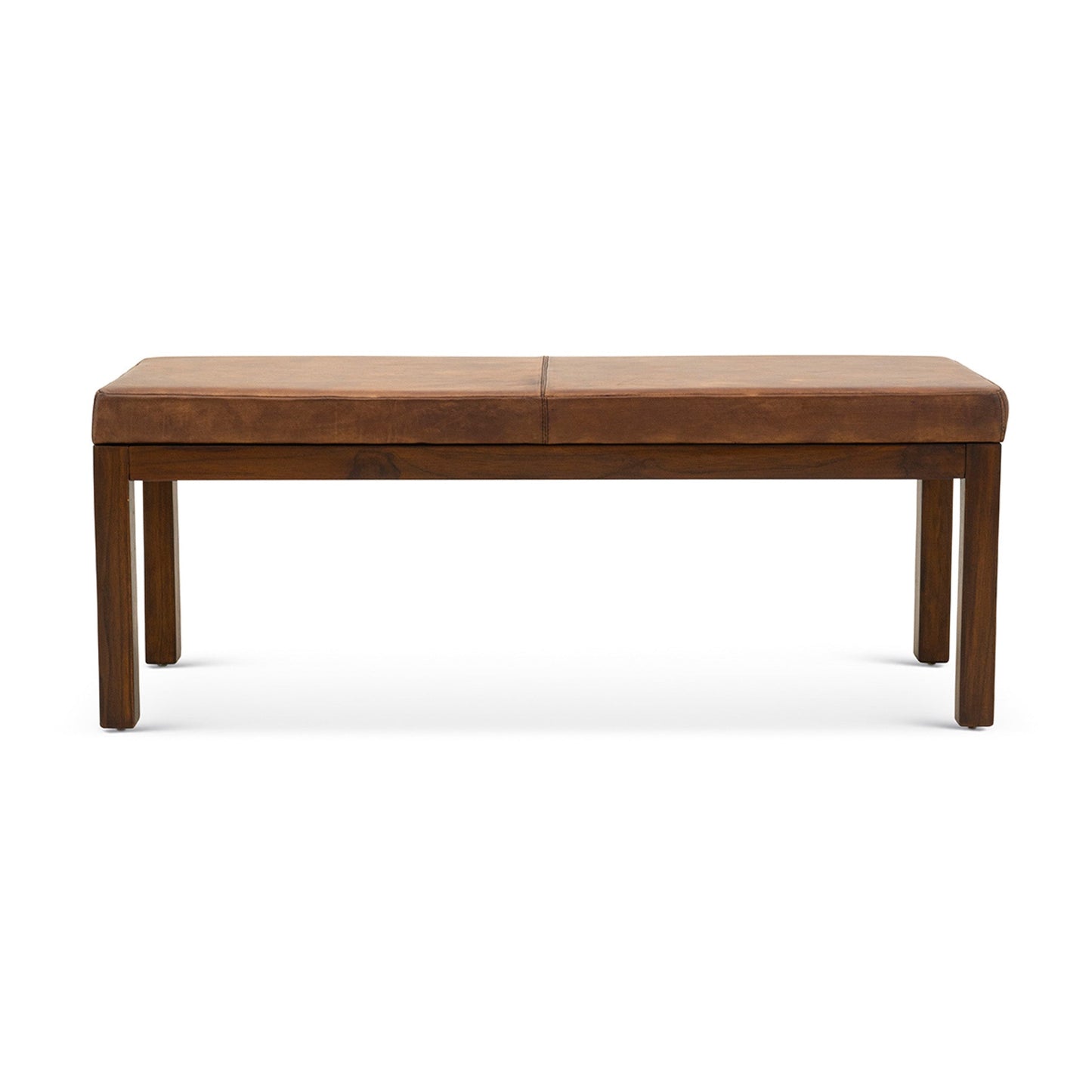 Ridgewood Leather Bench