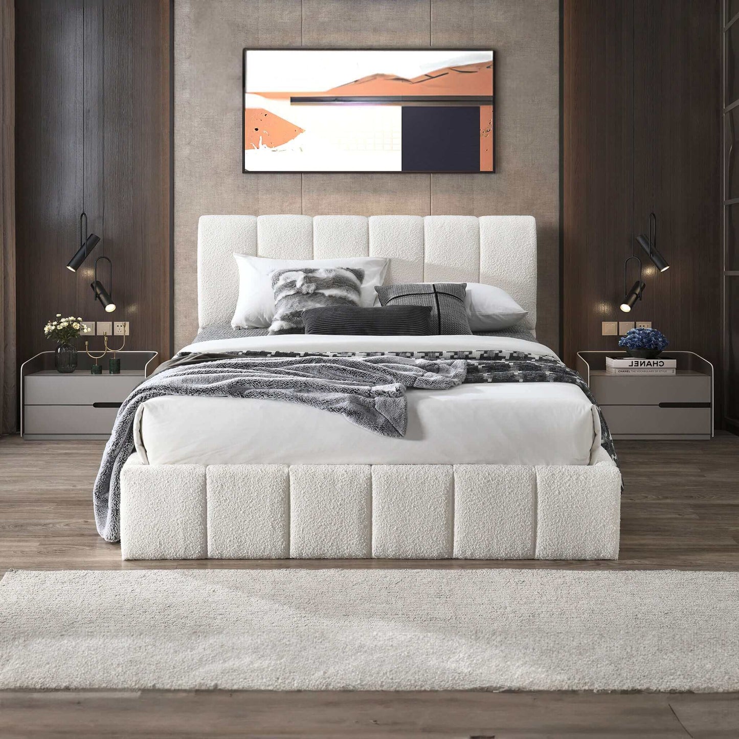 Hilar Boucle Bed