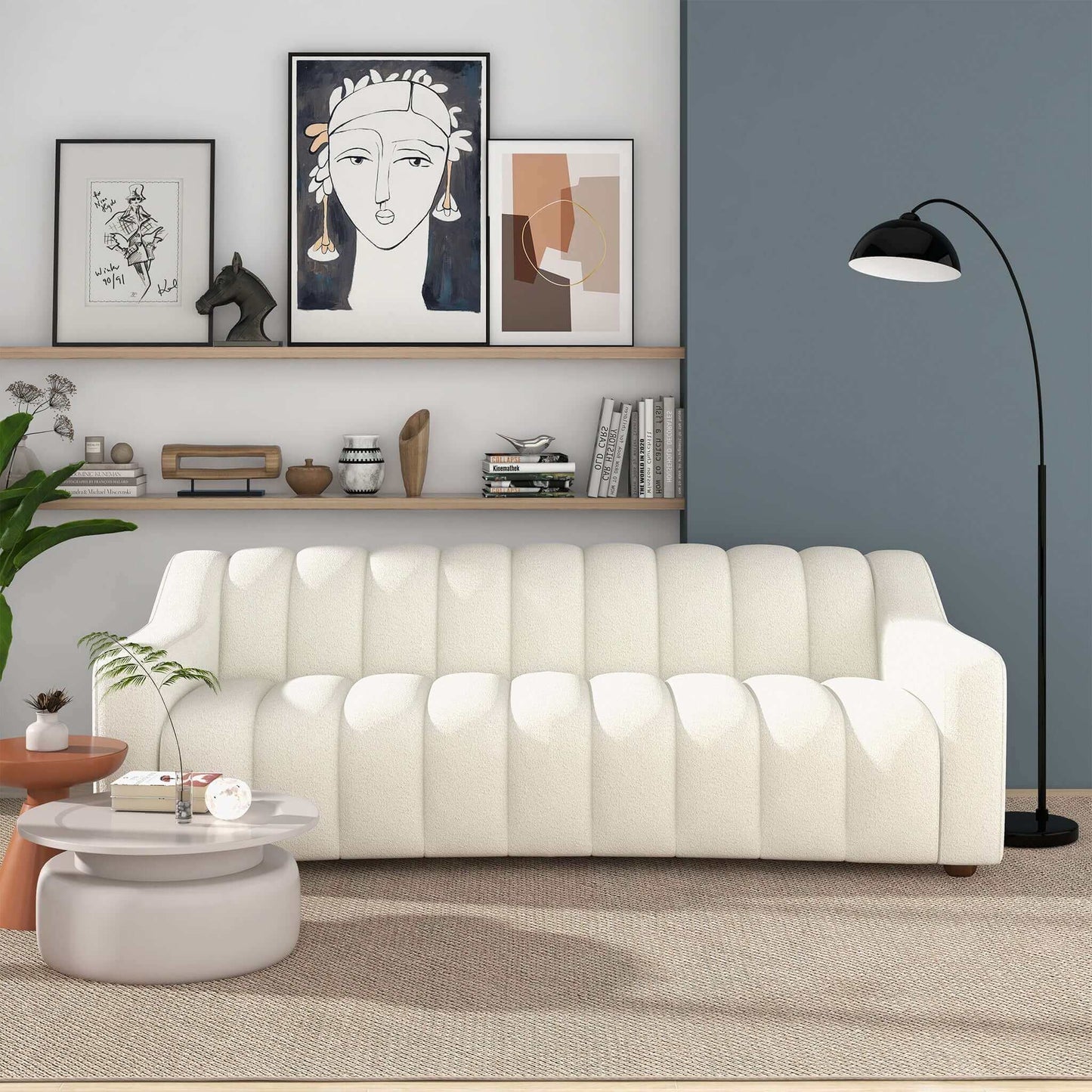 Marcus Boucle Couch