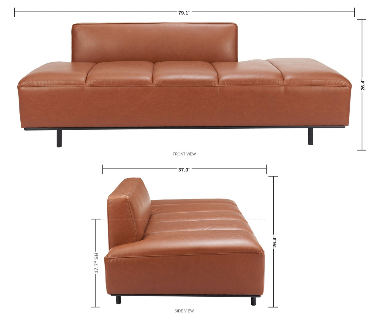 Barwick Sofa — dimensions