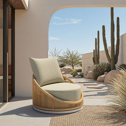 Bayshore Outdoor Swivel Chair stamps-home-furniture