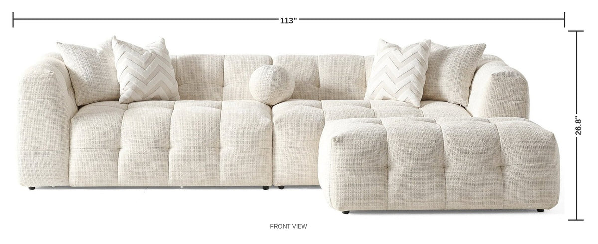 Bellingham Sectional — dimensions