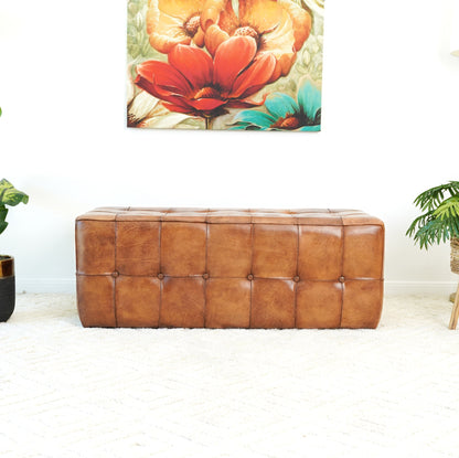 Cressy Leather Bench