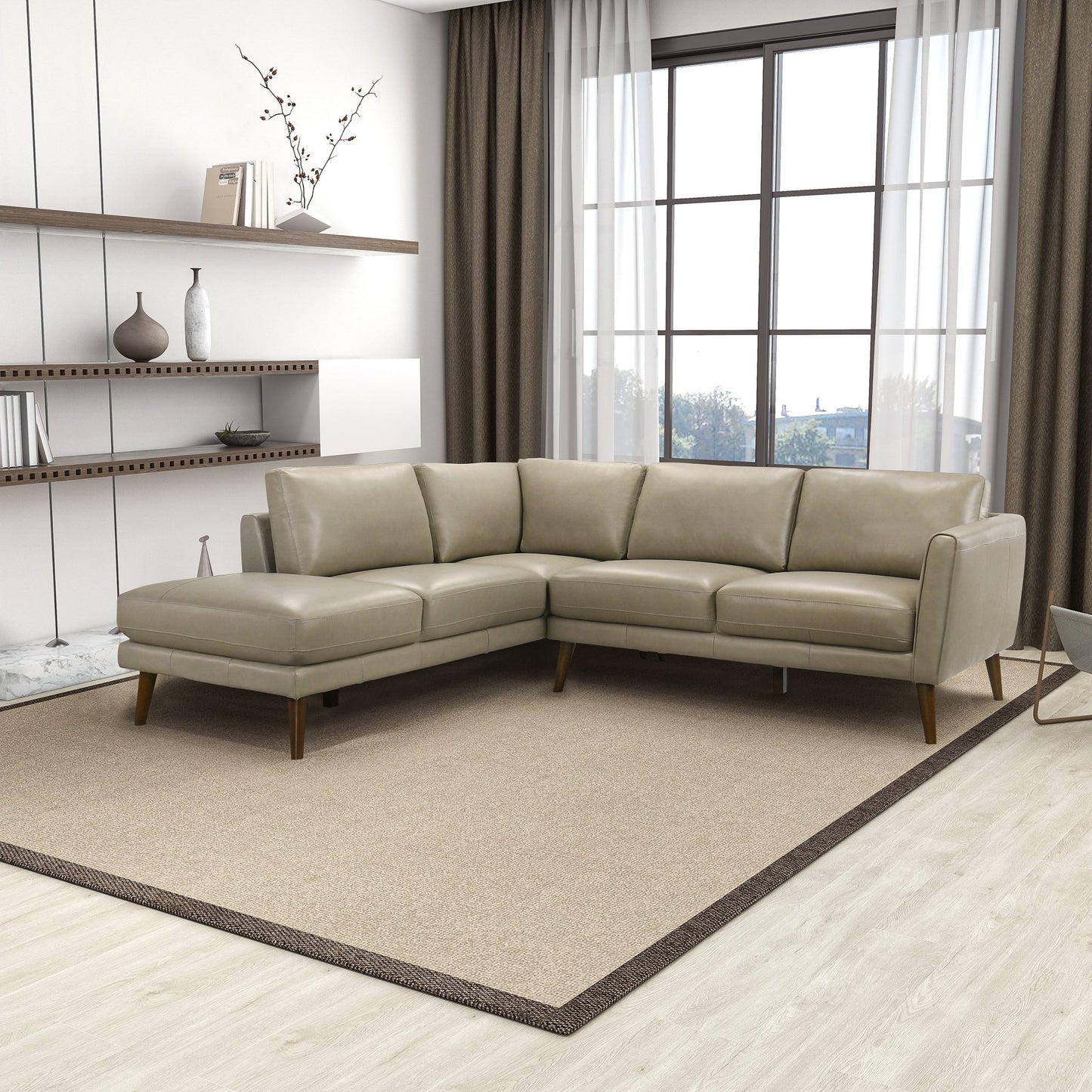 Benson Left-Facing Sectional Sofa