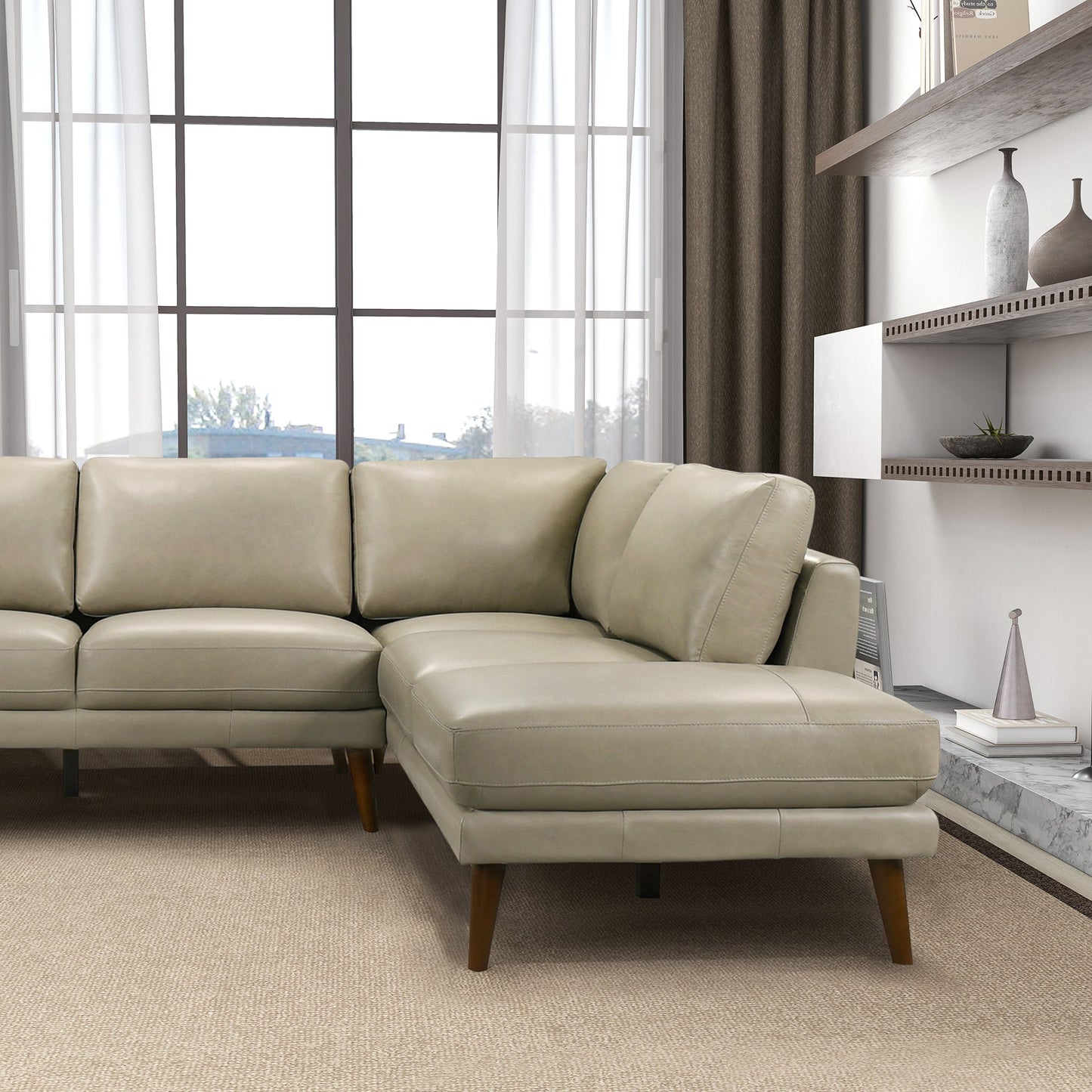 Benson Right-Facing Sectional Sofa