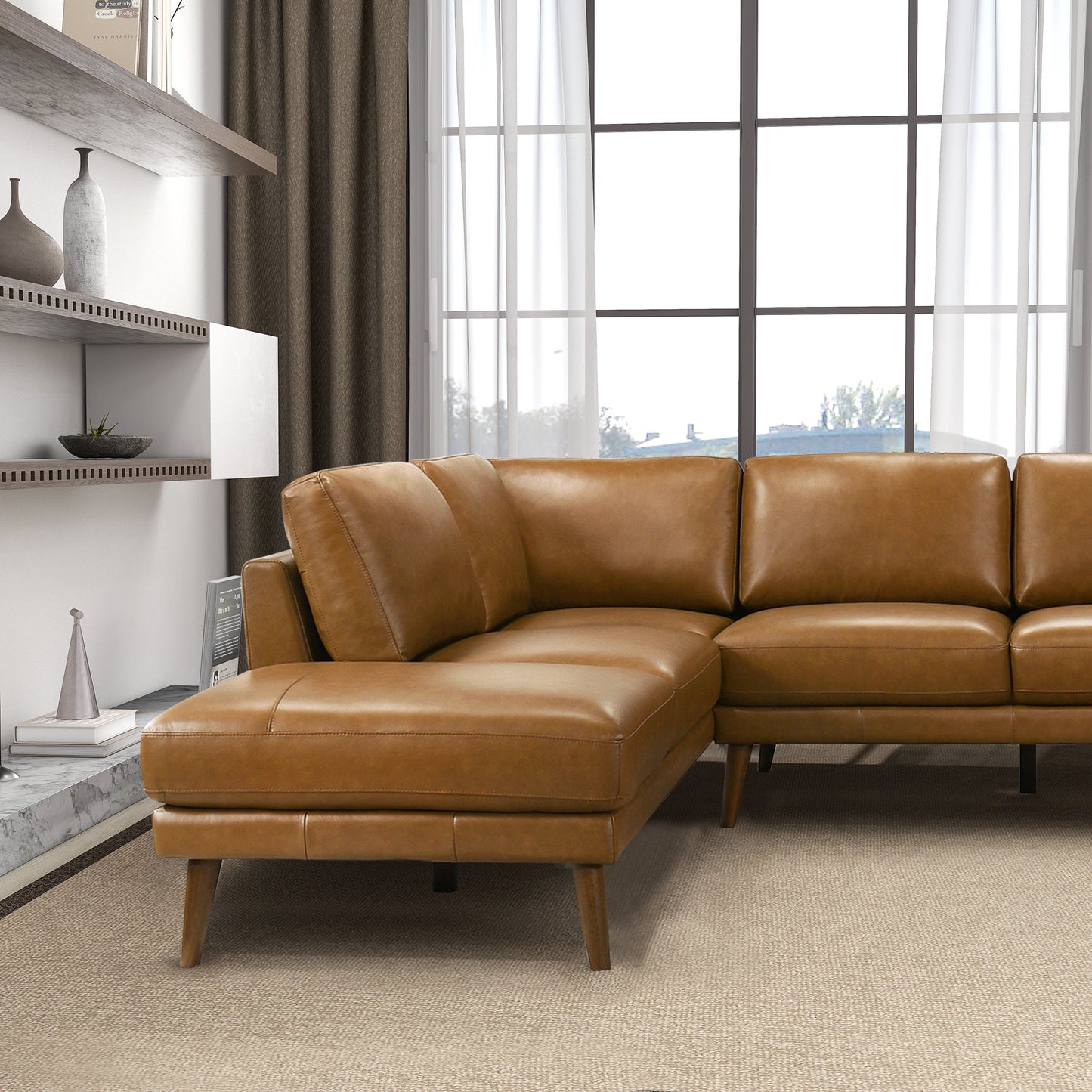 Benson Left-Facing Sectional Sofa