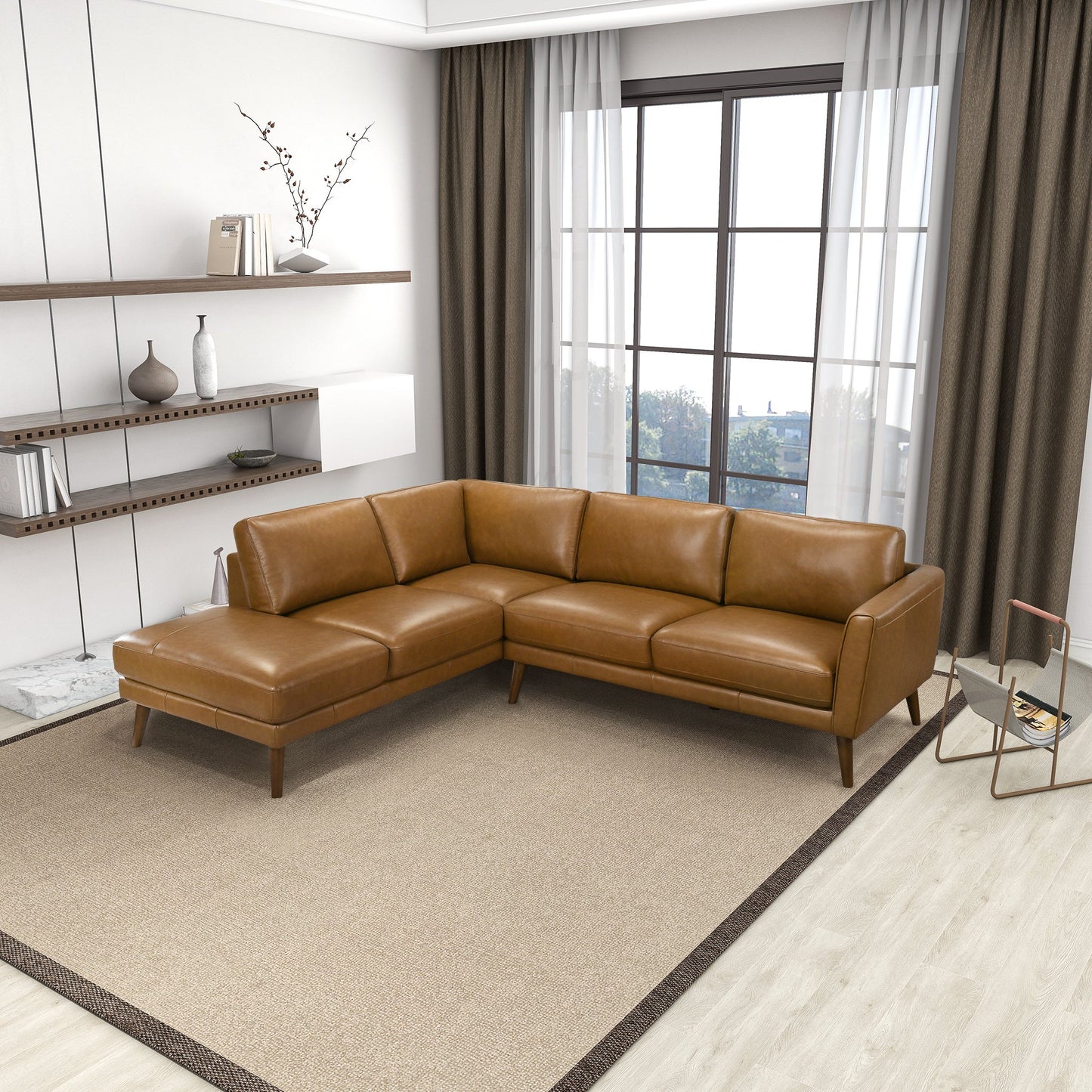 Benson Left-Facing Sectional Sofa