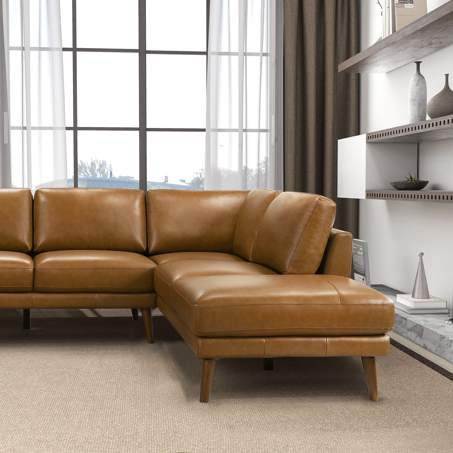 Benson Right-Facing Sectional Sofa