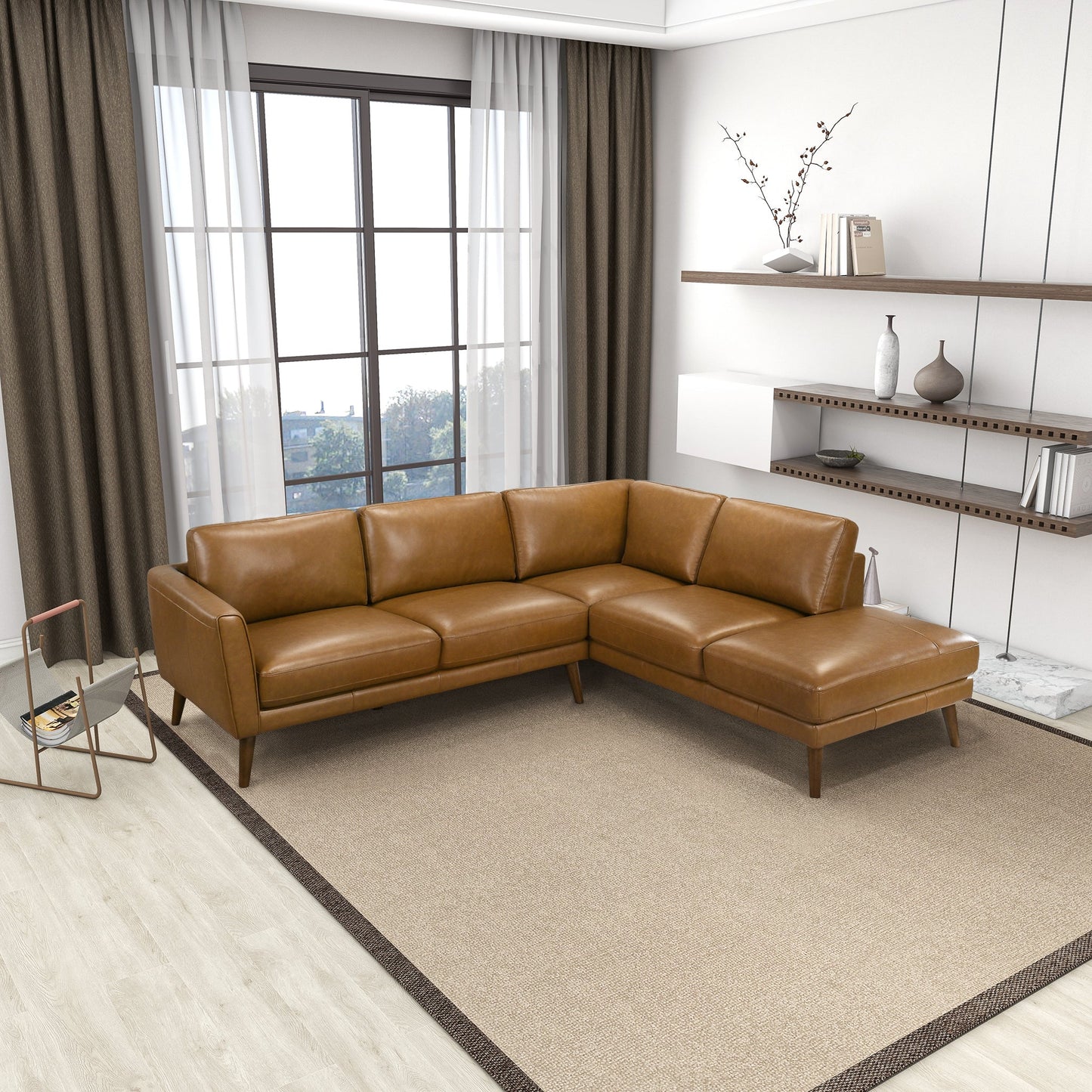 Benson Right-Facing Sectional Sofa