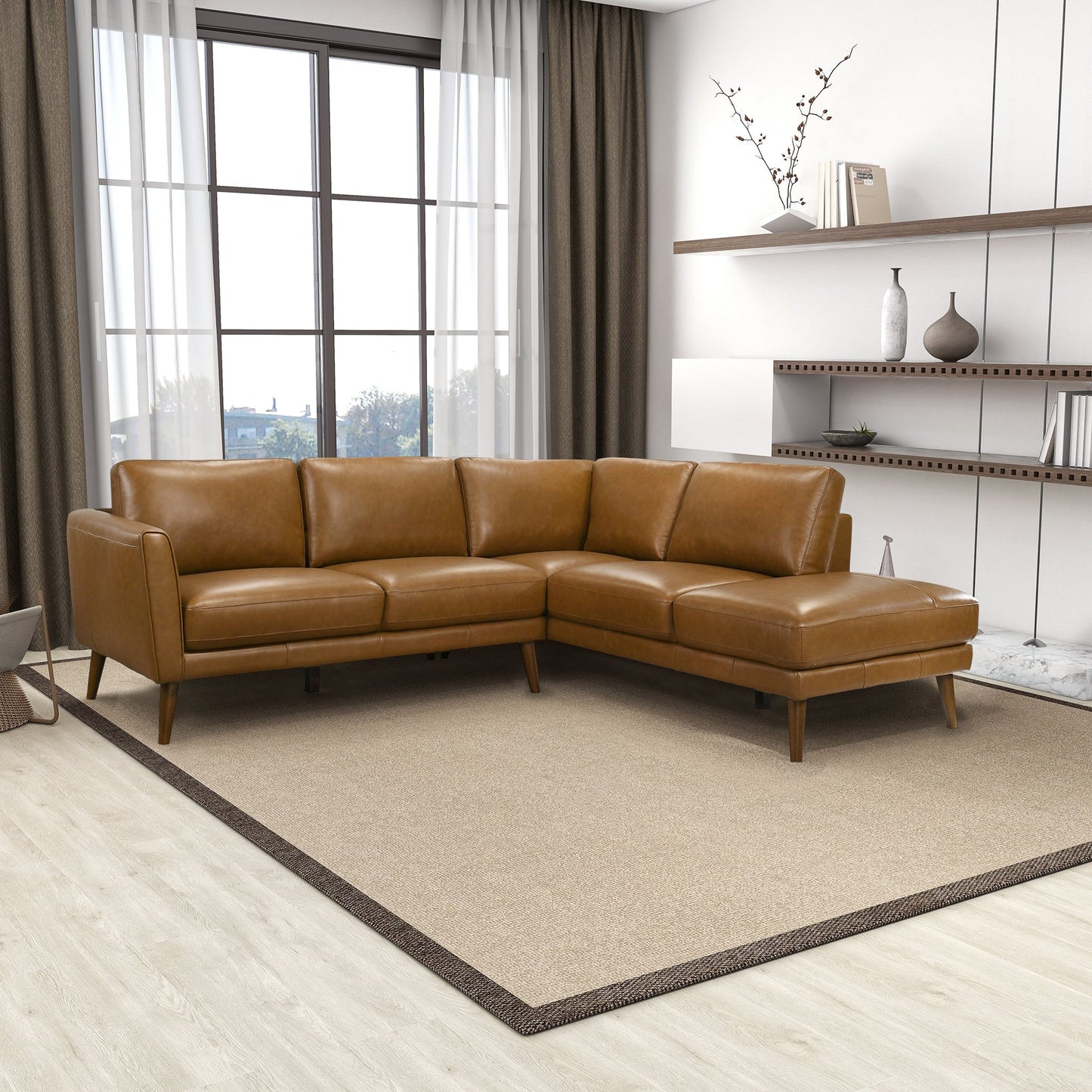 Benson Right-Facing Sectional Sofa