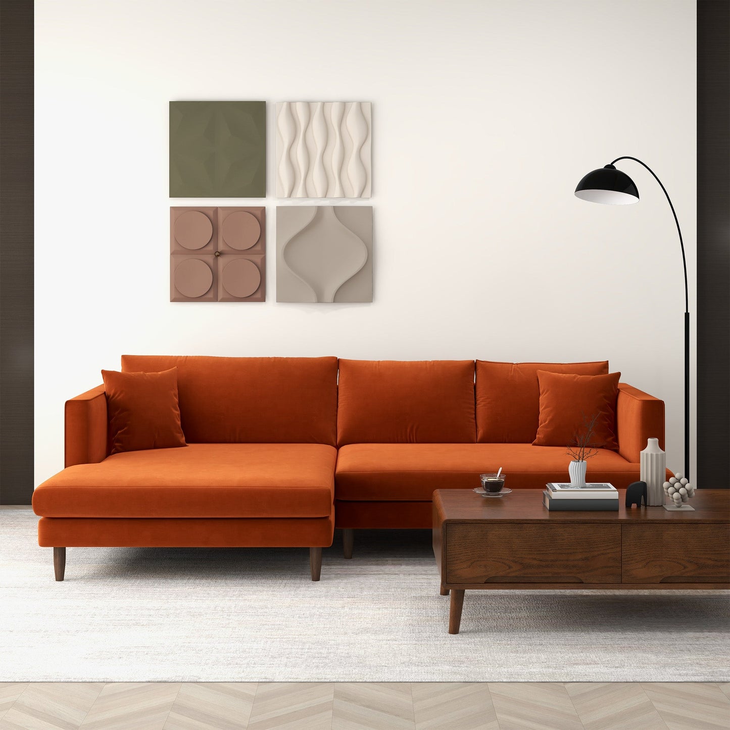 Lucian Left-Facing Sectional Sofa