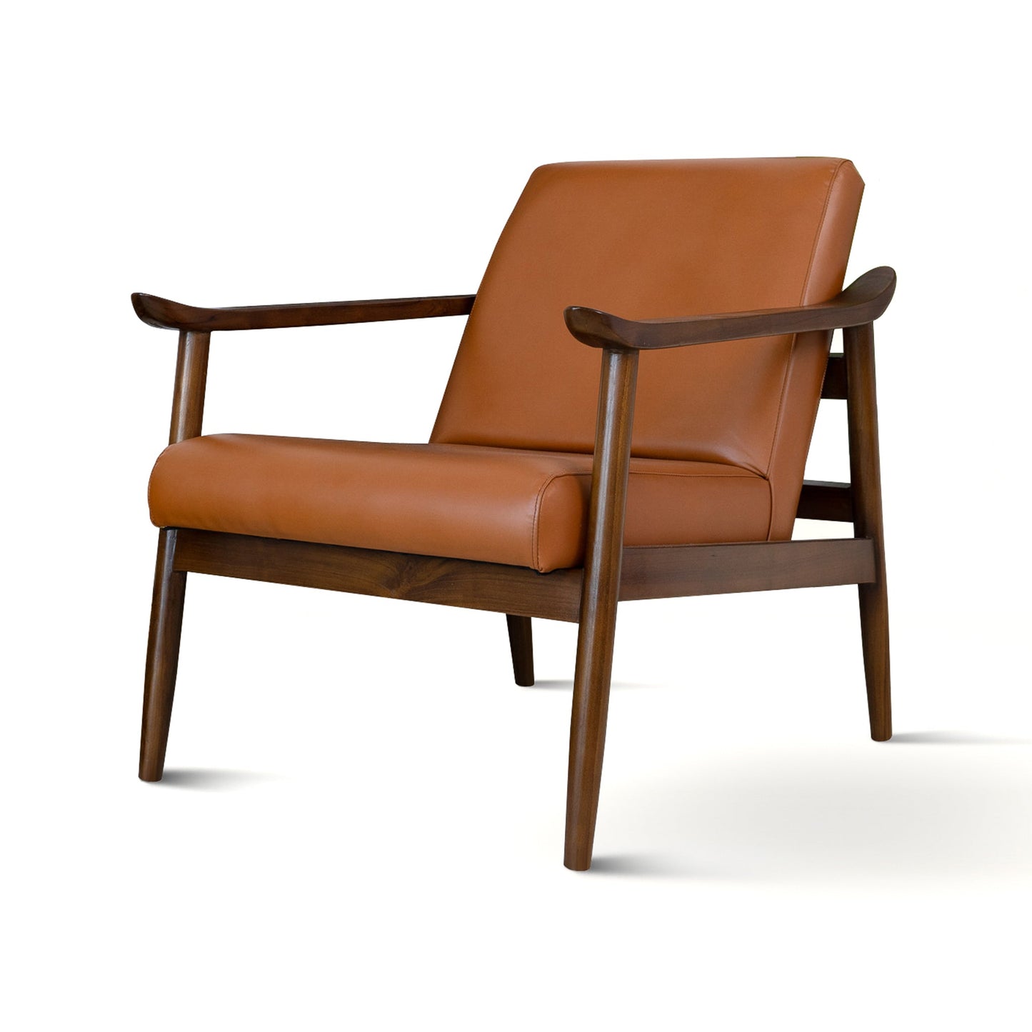 Marigold Leather Lounge Chair