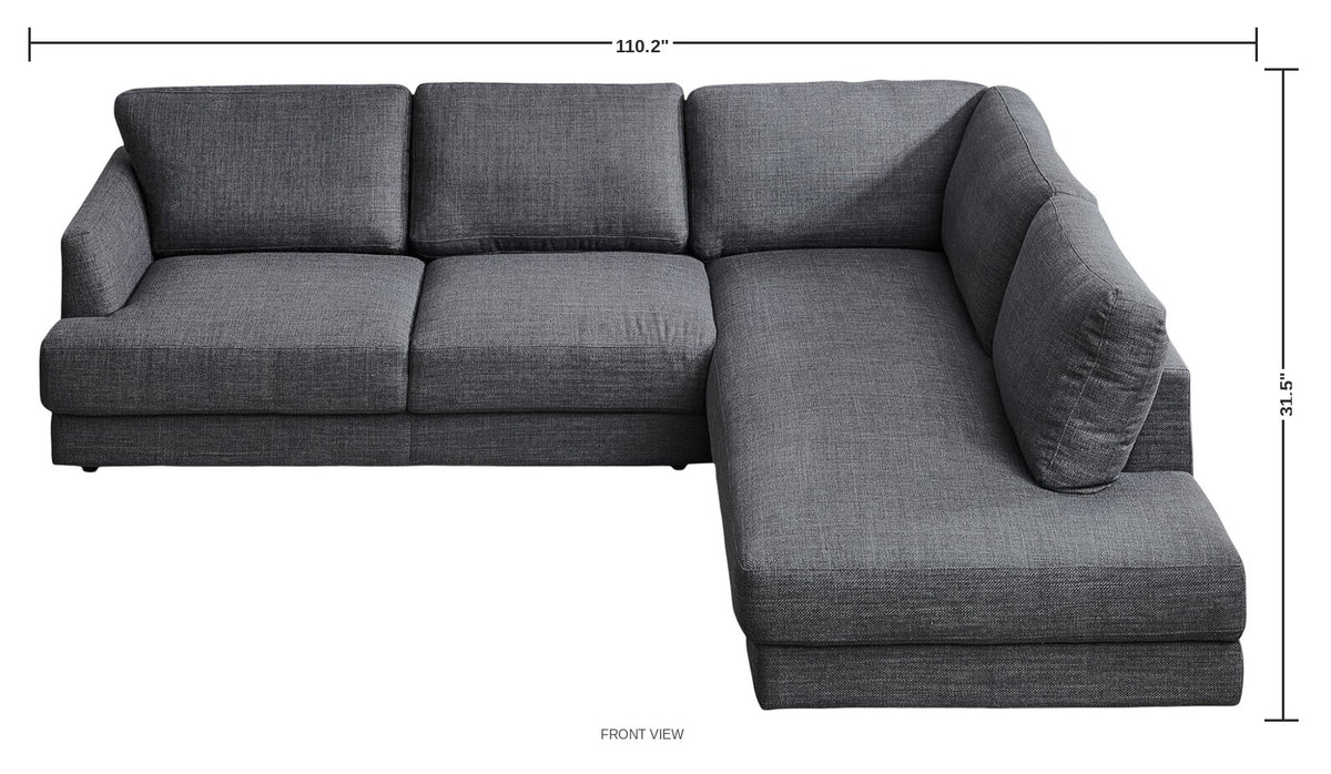 Briarwood Sectional — dimensions