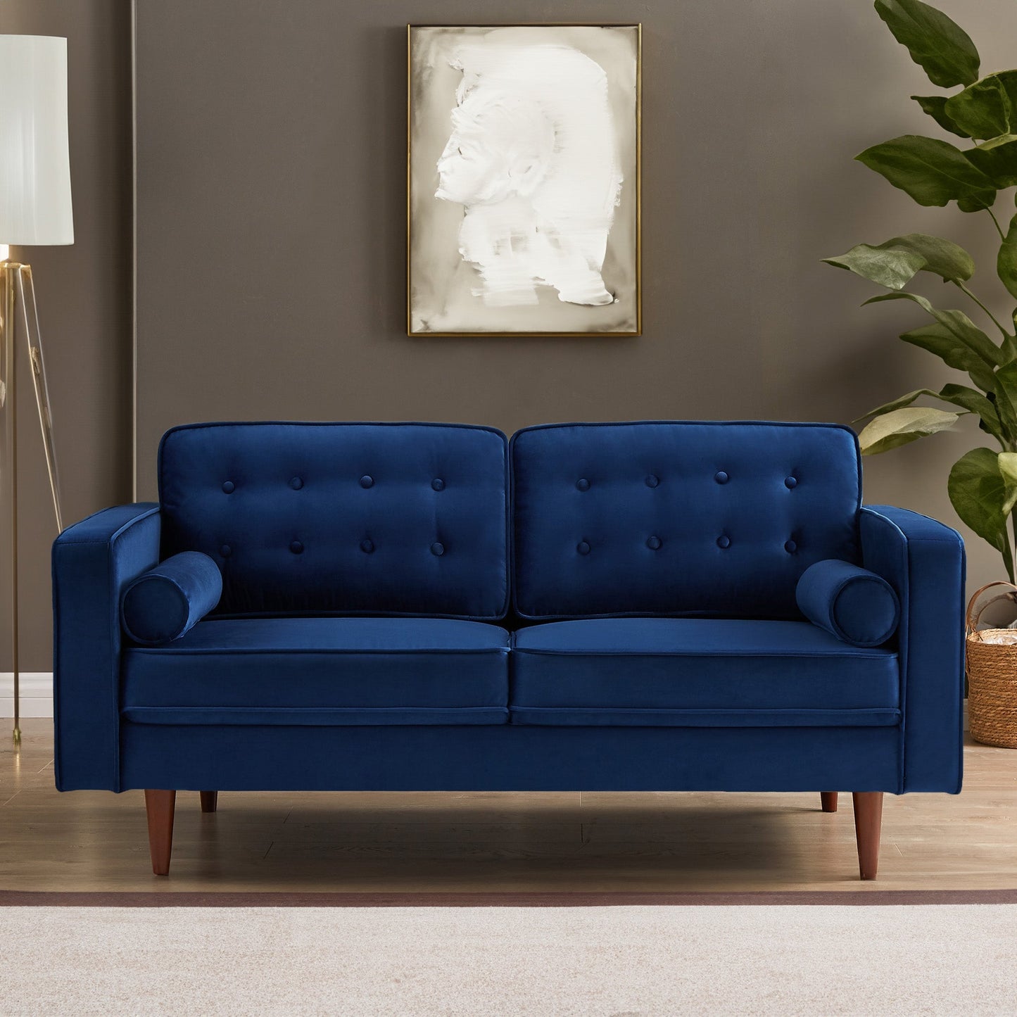 Bellamy Velvet Loveseat