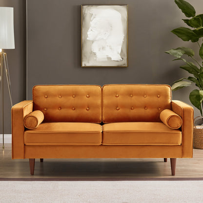 Casey Velvet Loveseat