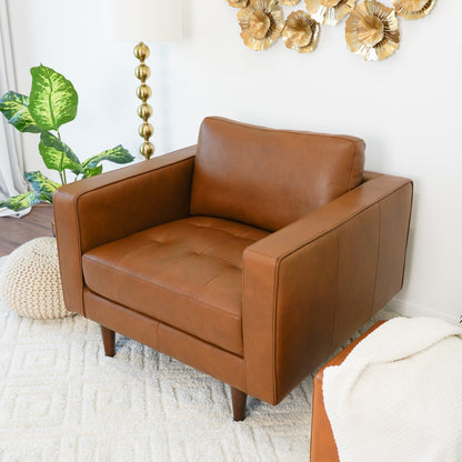 Catherine Leather Lounge Chair