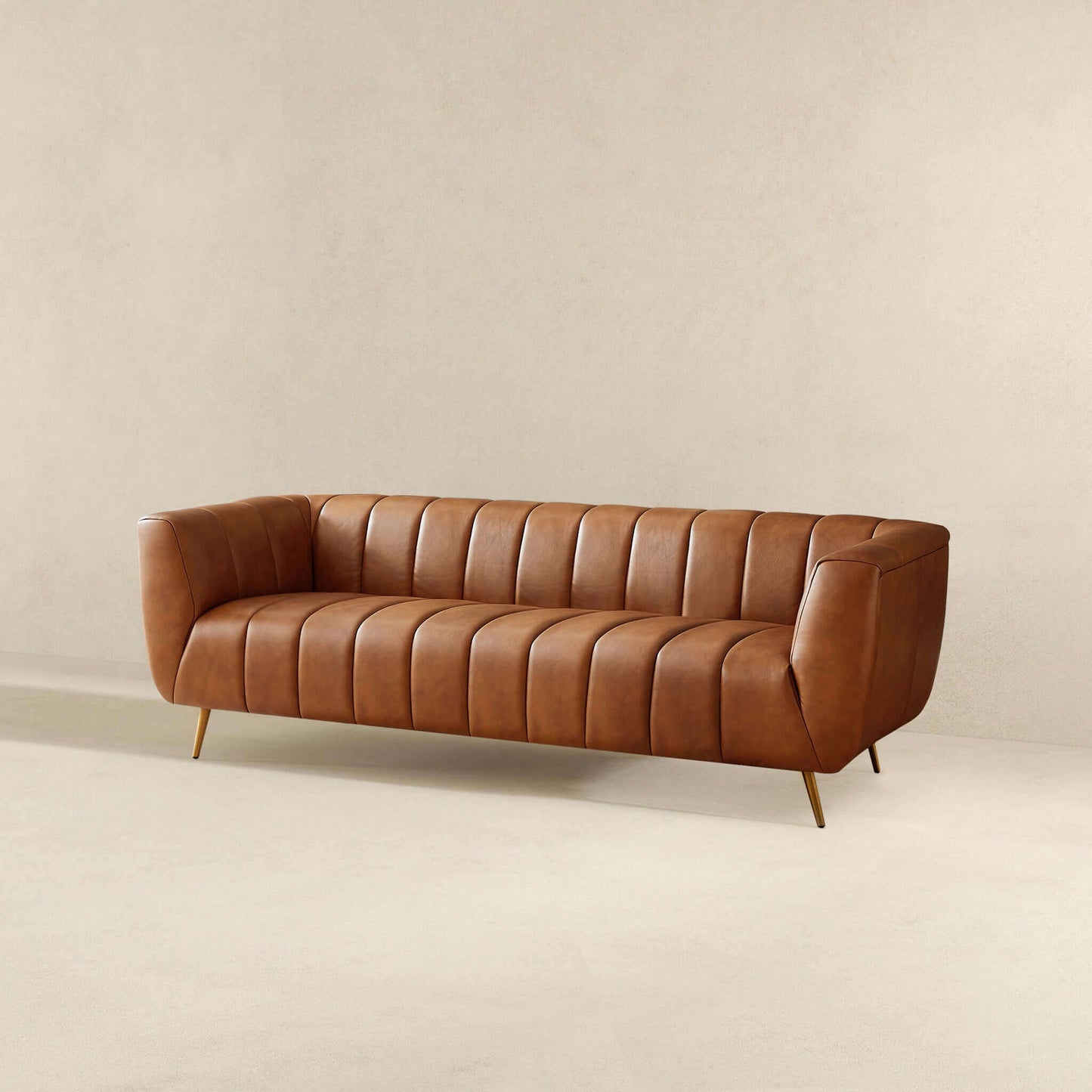 Nivara Leather Sofa