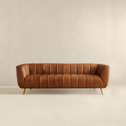 Ava Leather Sofa