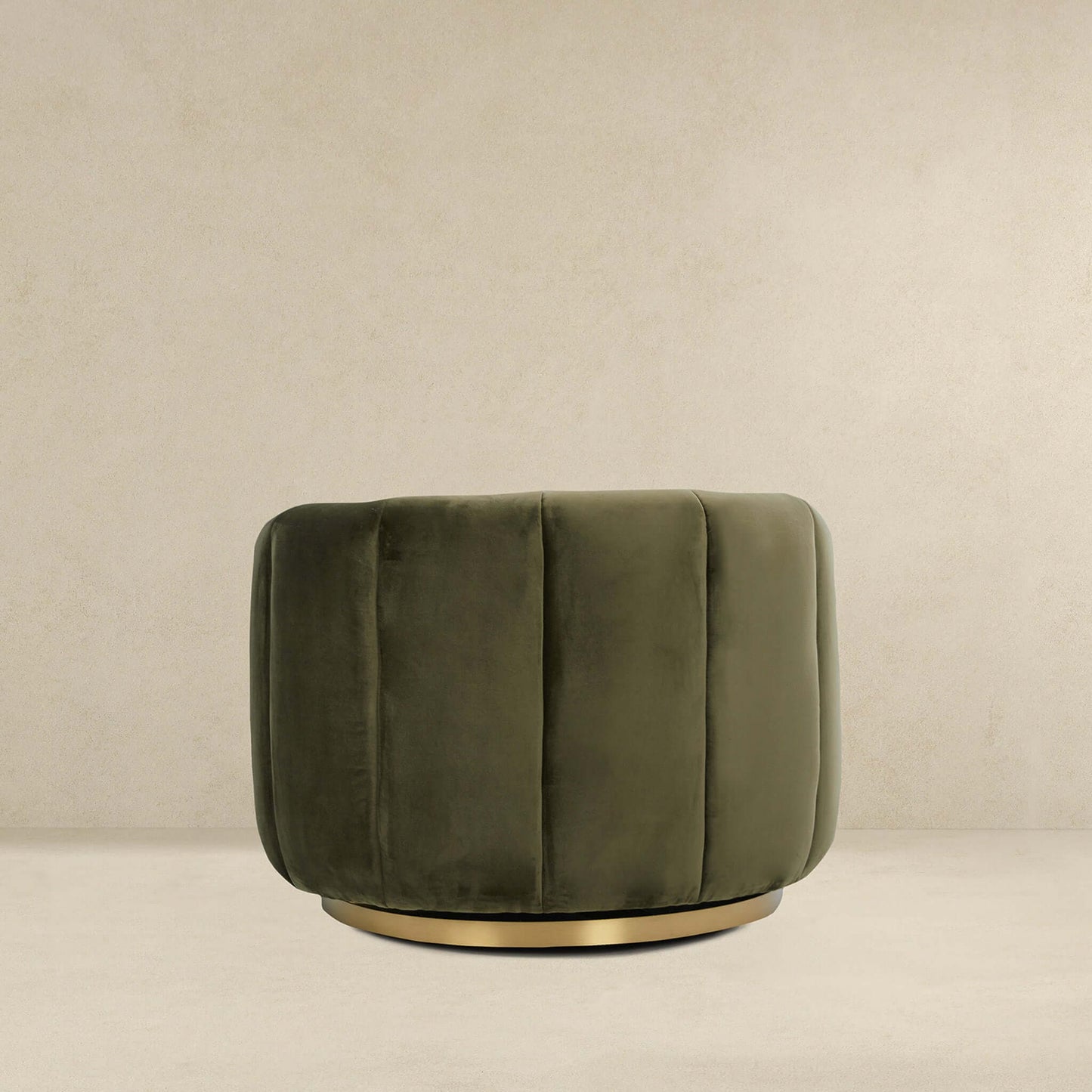 Calista Velvet Swivel Chair