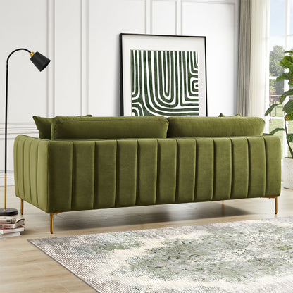 Auberon Velvet Sofa