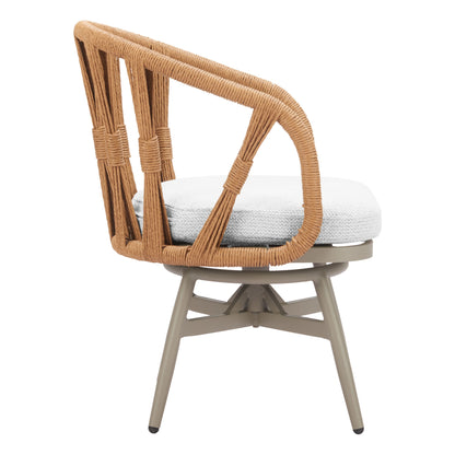 Dartmouth Outdoor Swivel Dining Chair stamps-home-furniture