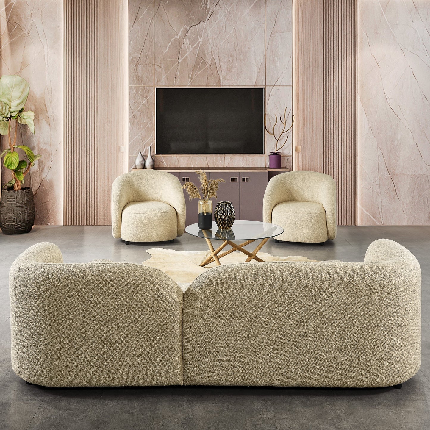 Donna Boucle Sofa