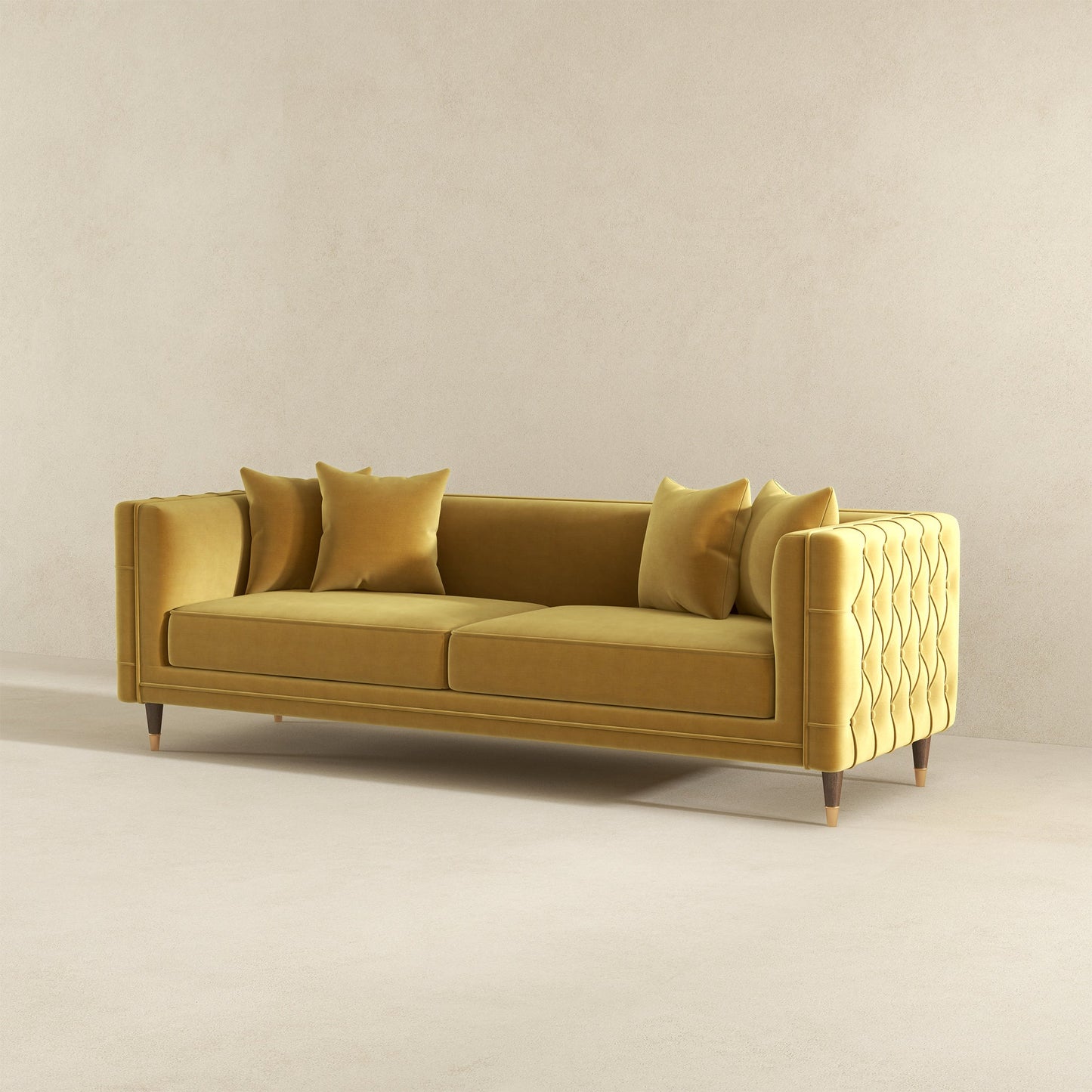 Zorina Velvet Sofa