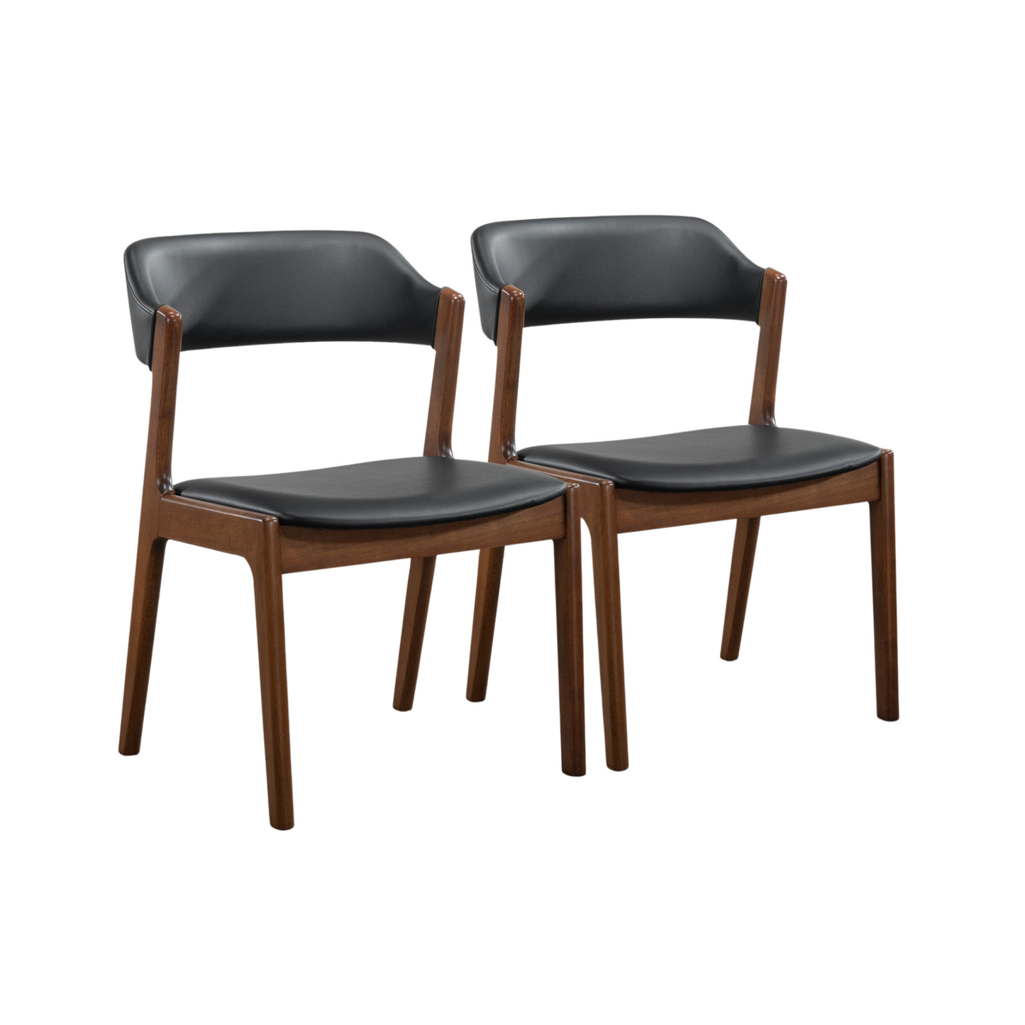 Arlington Leather Dining Chairs - Set of 2