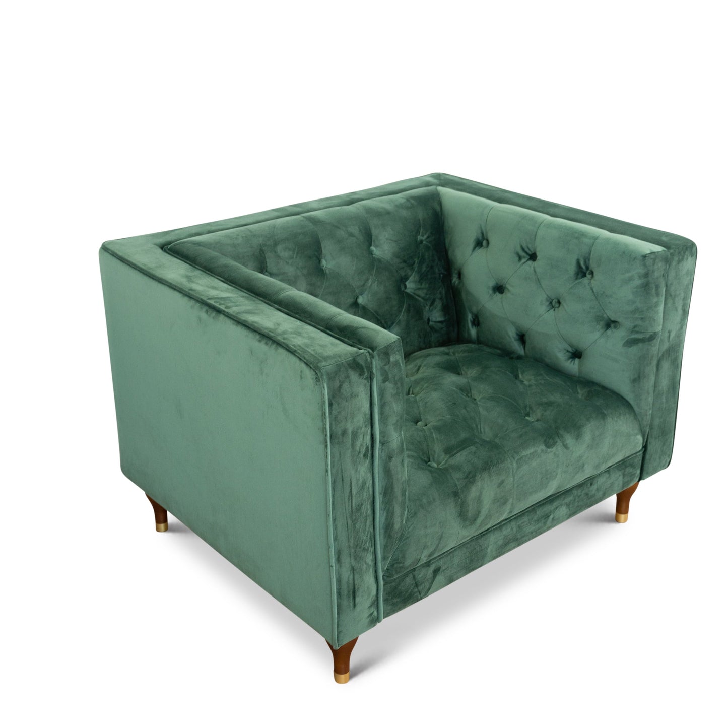 Larkspur Velvet Lounge Chair