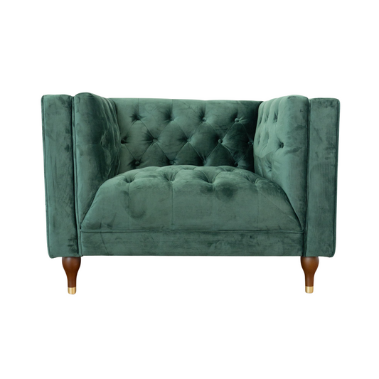 Evelyn Velvet Lounge Chair