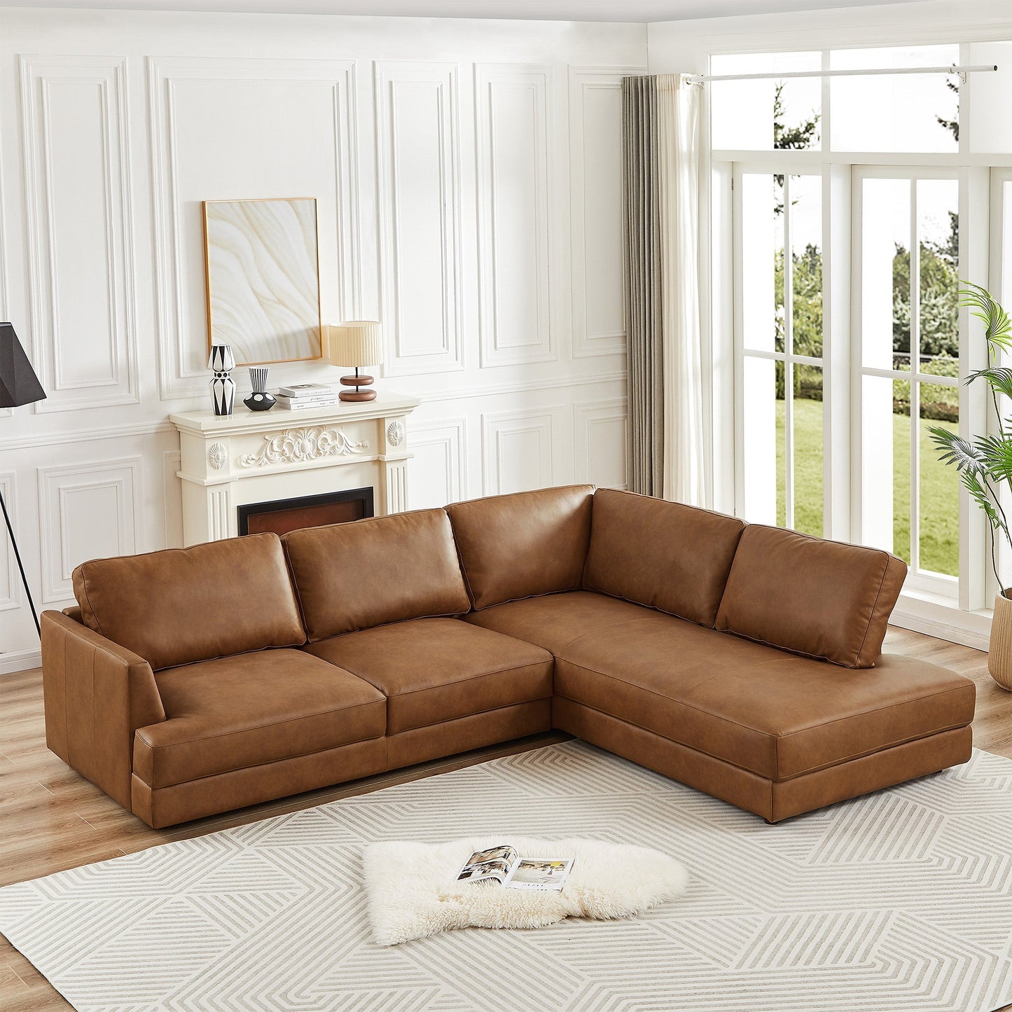 Glander Right-Facing Sectional Sofa