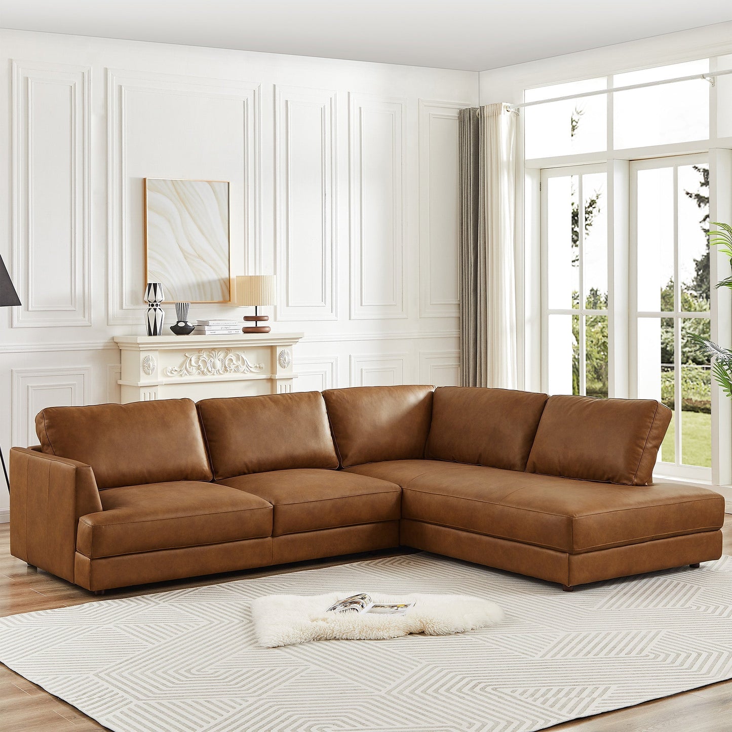 Glander Right-Facing Sectional Sofa