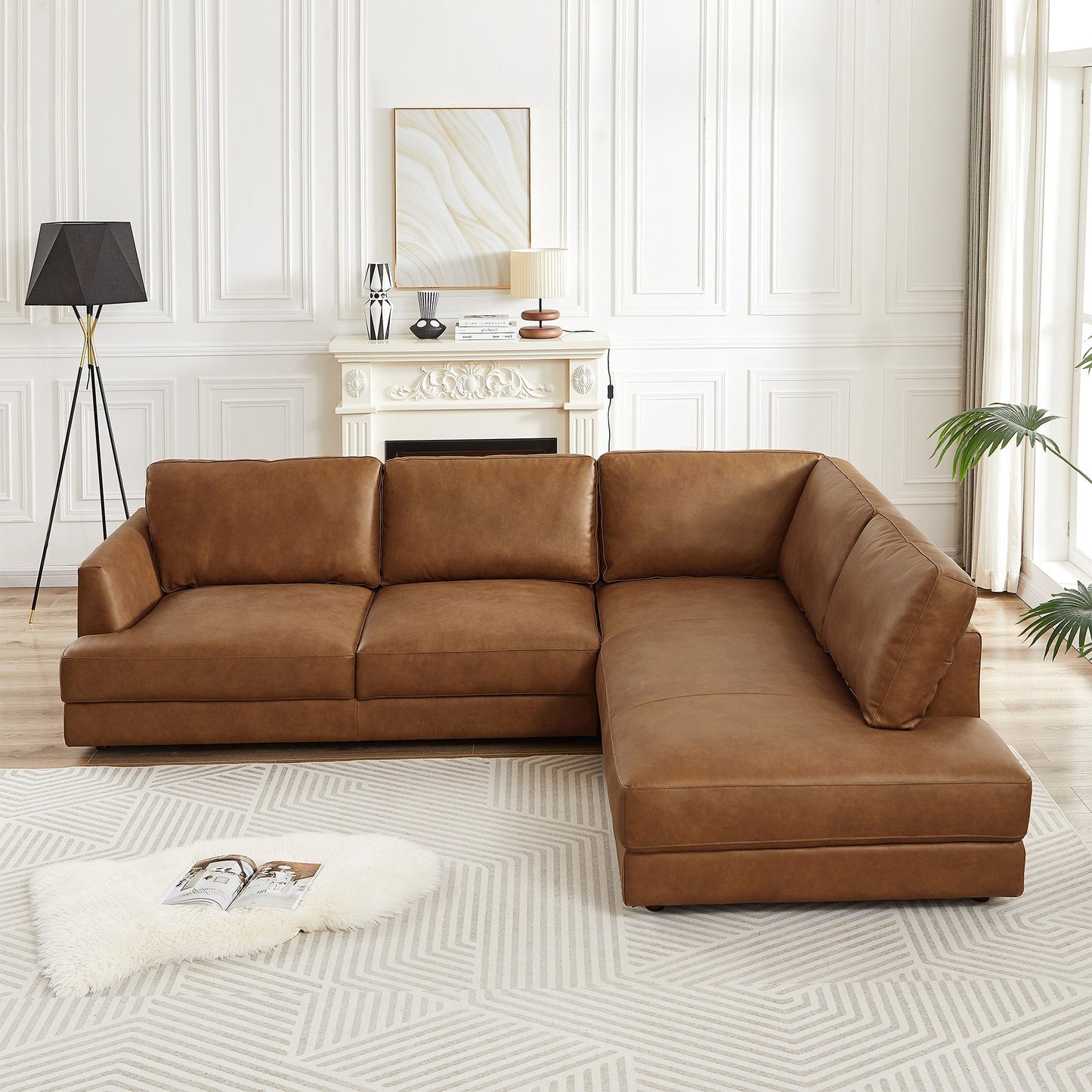 Glander Right-Facing Sectional Sofa