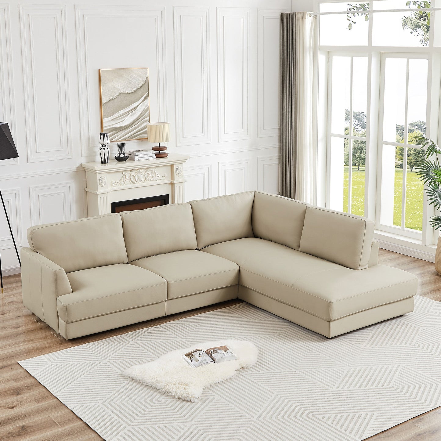 Glander Right-Facing Sectional Sofa