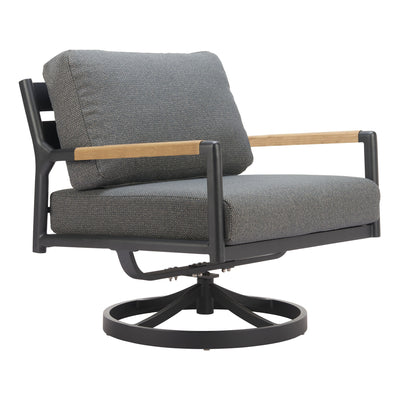 Greystone Outdoor Swivel Chair stamps-home-furniture