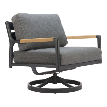 Greystone Outdoor Swivel Chair stamps-home-furniture