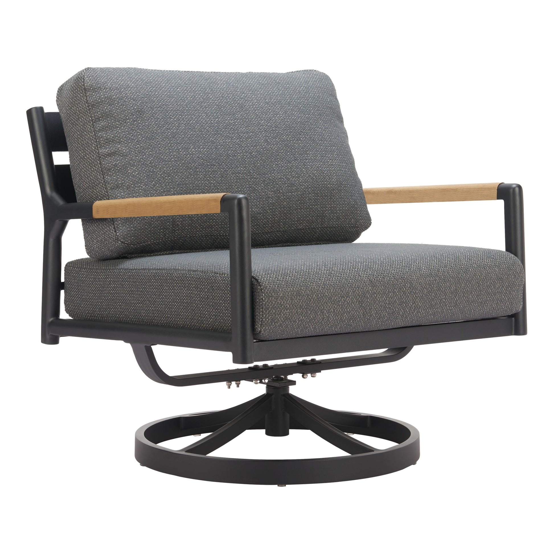 Greystone Outdoor Swivel Chair stamps-home-furniture