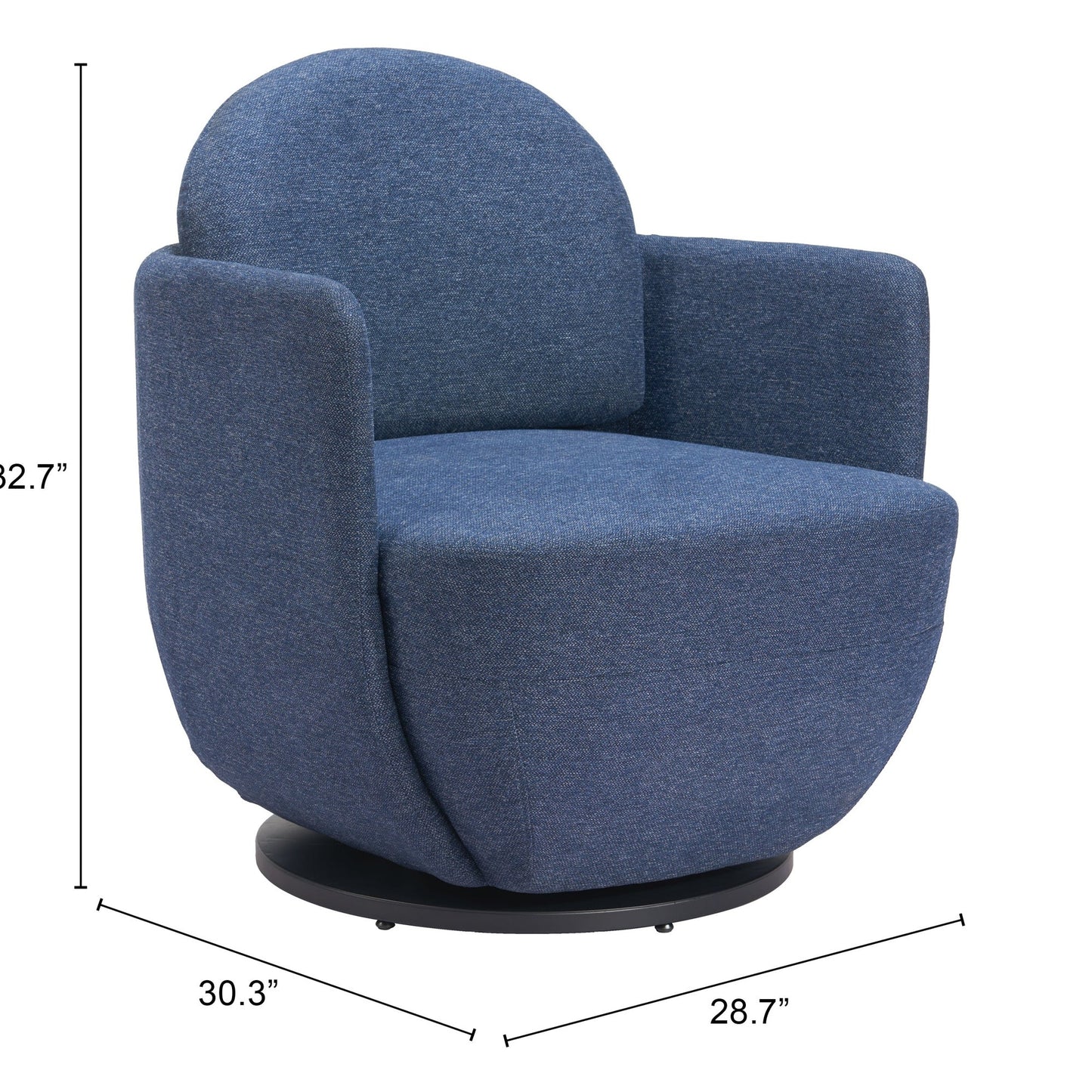 Harlowe Swivel Chair stamps-home-furniture