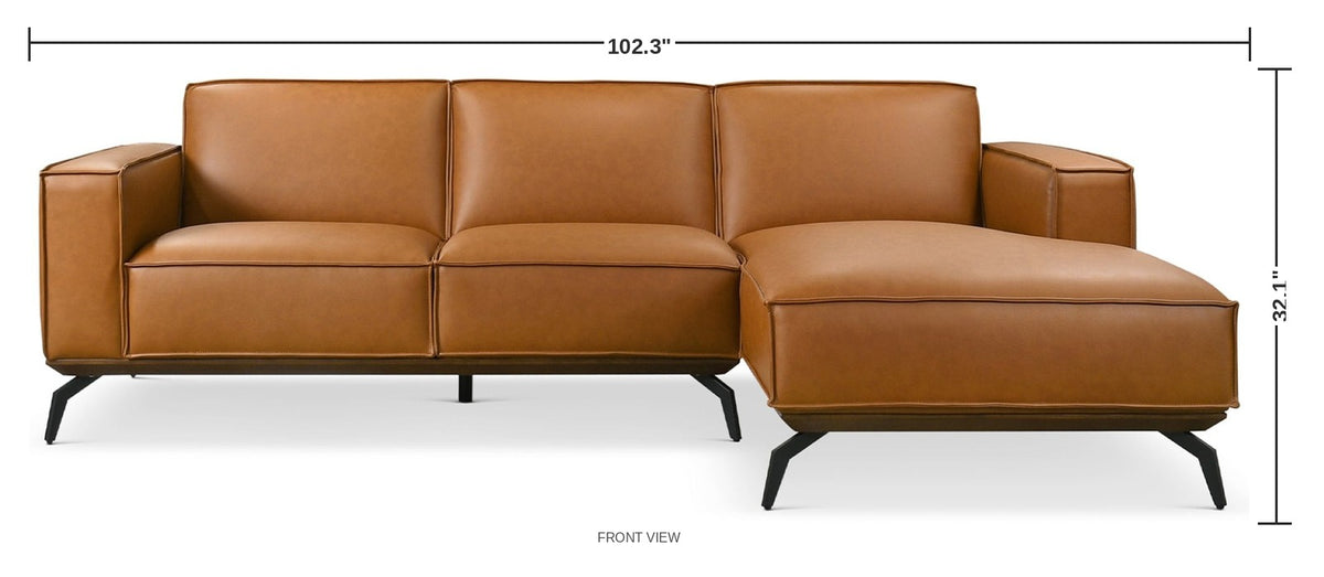 Irvington Sectional — dimensions