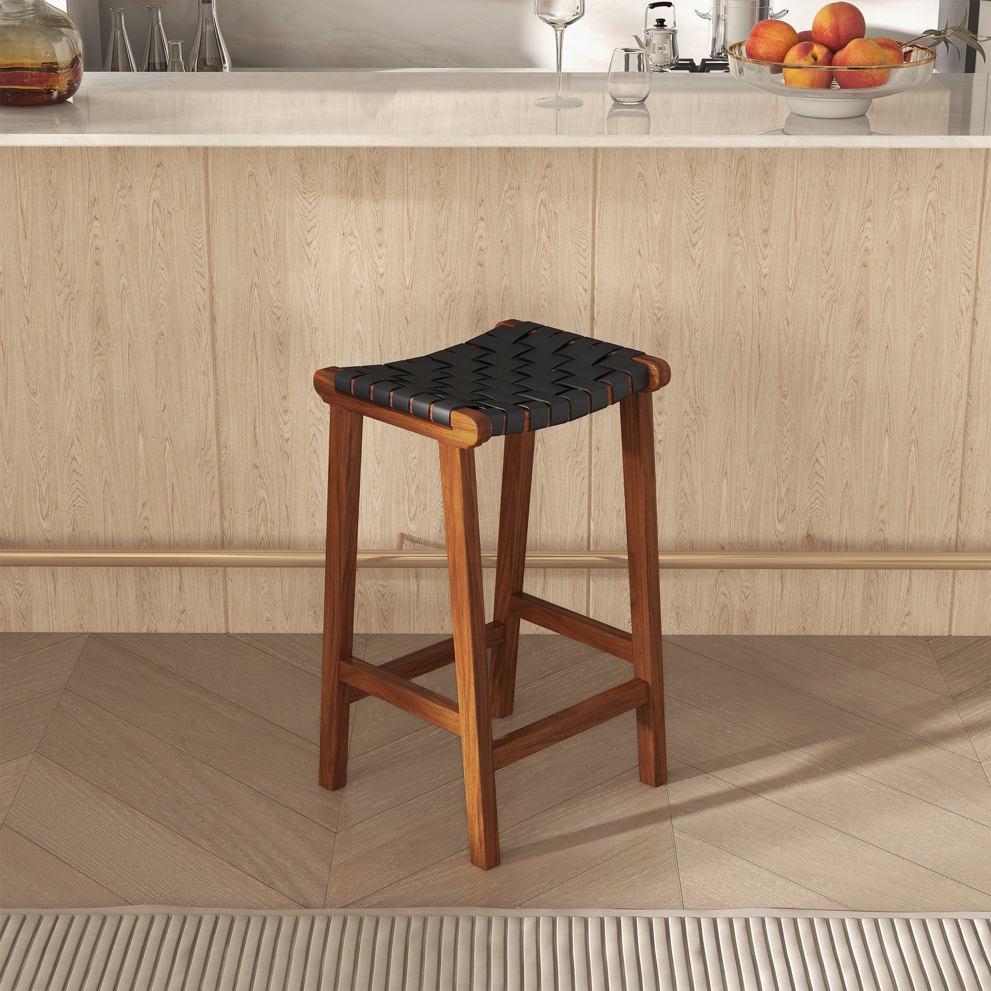 Everett Stool Stamps Home Furniture